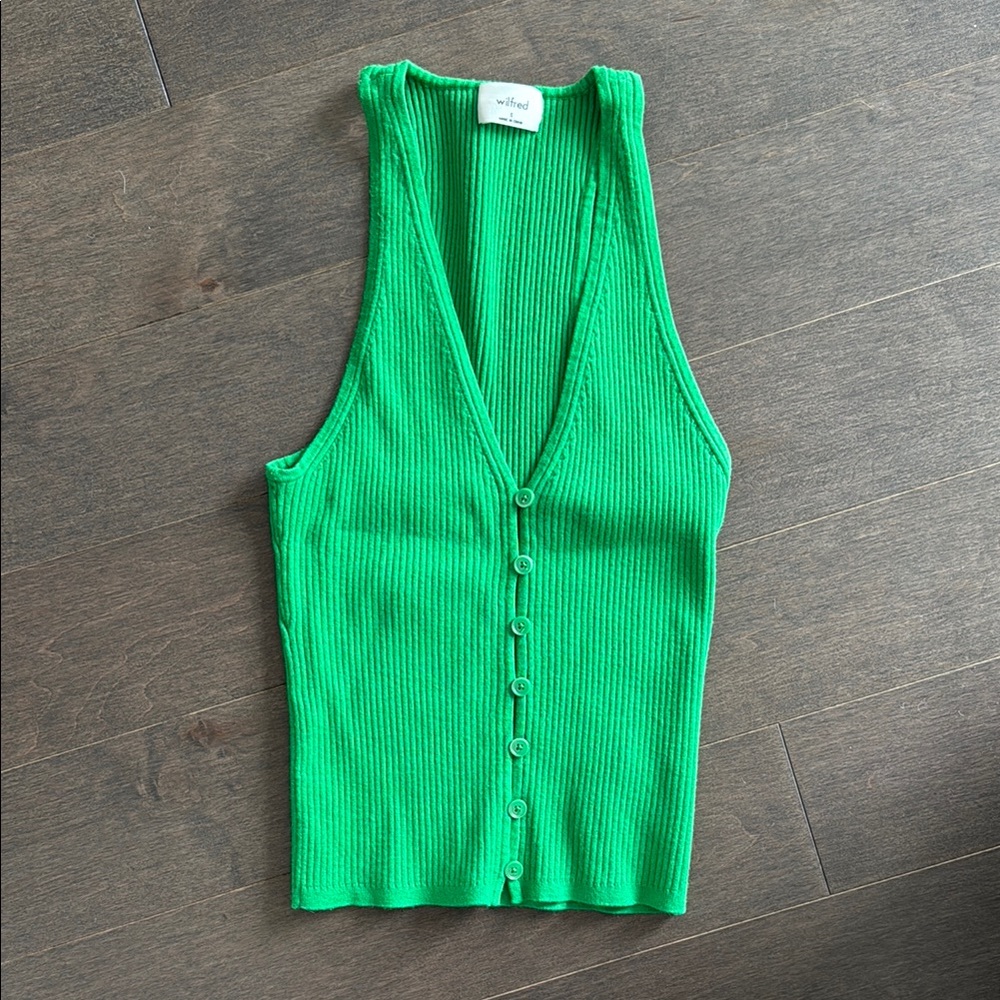 Wilfred Button-Up halter Vest